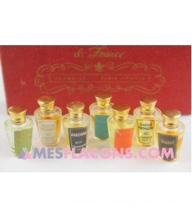 Coffret ancien - Les sept parfums de France