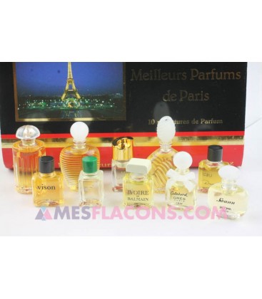 Coffret les meilleurs parfums de Paris