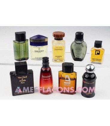 Lot de 10 miniatures masculines (marques diverses)