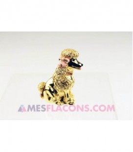 Concrète - Dazzling gold, petite poodle