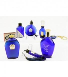 Lot de 8 produits publicitaires Bourjois " Soir de Paris "