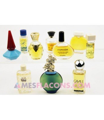 Lot de 10 miniatures féminines (marques différentes )