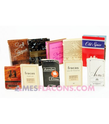 Lot de 10 tubes anciens (tigette) avec leur pochette (marques diverses)