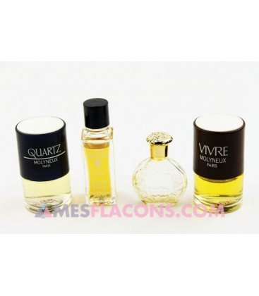 Lot de 4 miniatures mixtes (variantes différentes)