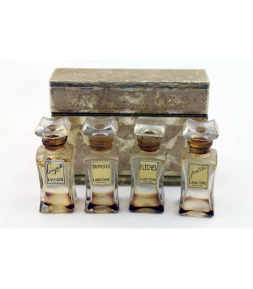 Coffret Lancôme de 4 miniatures très anciennes