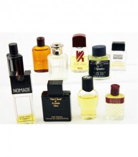 Lot de 10 miniatures masculines (marques différentes )