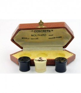 Concrète - Coffret de 3 urnes Habanita