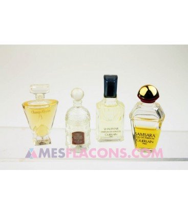 Lot de 4 miniatures féminines