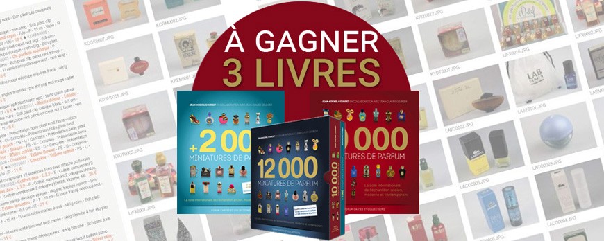 Grand jeu concours, 3 livres à gagner